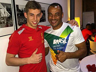 One Brazilian legend was delig...